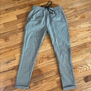 Shinestar Grey Check Drawstring Pants